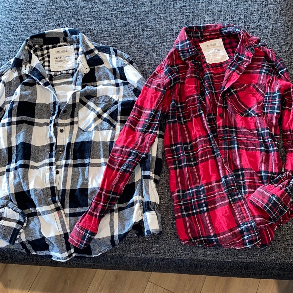 2 plaids GARAGE